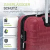 Juskys Hartschale Kofferset Reisekoffer 3 teilig - Produktbild-Vorschau 3