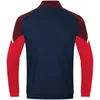 JAKO Unisex Polyesterjacke Performance, Farbe:marine/rot, Produktbild-Vorschau 2