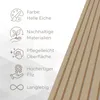 Akustikpaneel mit Holzfurnier in heller Eiche - 2700x600 mm Produktbild-Vorschau 4