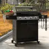 Royal Gourmet 4+1Brenner Gasgrill, 15,5 kW mobiler Produktbild-Vorschau 8