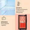 Klarstein Mini Frigo de Chambre de 23L pour Snacks et Voir les images du produit 4