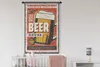 MuchoWow® Wandteppich Wandbehang Mannshöhle - Bier - Produktbild-Vorschau 2