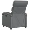 vidaXL Massagesessel Grau Kunstleder Produktbild-Vorschau 6