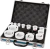 A set of hole saws in a carrying case. Anteprima dell’immagine prodotto