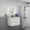Badezimmermöbel 80cm CINIC-Serie Keramik Waschtisch mit Produktbild-Vorschau 3