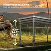 Outsunny Bierpongtisch Klappbar und Höhenverstellbar, 240 x Produktbild-Vorschau 5