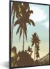 MuchoWow® MuchoWow® Gerahmtes Poster Palme - Himmel - Düne Produktbild-Vorschau 1