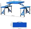 Deuba Alu Table de camping Table valise pliante avec Voir les images du produit 4