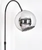 Cesaro Stehlampe aus Metall/Glas in Schwarz/Chrom/Rauch im Produktbild-Vorschau 8