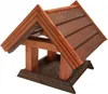 4iQ Massivholz-Vogelfutterhaus GIL IX 30x34x31 cm Produktbild-Vorschau 1