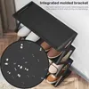 4-stufiges X-förmiges Schuhregal, Multifunktionaler Produktbild-Vorschau 3
