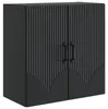 vidaXL Wandkast, 59 x 31 x 60 cm, houtvezel, zwart Productafbeelding-voorbeeld 1