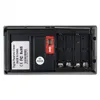 The back of a digital peephole viewer is shown, with the battery compartment open. Produktbild-Vorschau