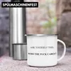 Trendation - Lustige Emaille Tasse mit Spruch für Frauen Produktbild-Vorschau 3