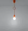 Lampe pendante DIEGO 1 orange 1xE27 15W PVC 90x9x9cm Sollux Voir les images du produit 24