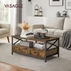 A living room scene featuring a VASAGLE coffee table. Produktbild-Vorschau