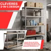 Schwerlastregal 180x90x40 cm, Steckregal 875 kg, 5 Produktbild-Vorschau 7