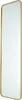 Fragix Boston Spiegel - Gold - Metallrahmen - 150x40 Produktbild-Vorschau 1