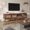 Merax TV-Schrank 200 cm für 80-Zoll Fernseher, Lowboard mit Produktbild-Vorschau 2