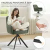 COLAMY Draaistoelen, set van 2, premium draaistoelen met Productafbeelding-voorbeeld 14