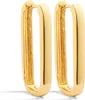 Gold Creolen oval Produktbild-Vorschau 1