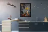 MuchoWow® MuchoWow® Gerahmtes Poster Kräuter auf grauem Produktbild-Vorschau 2
