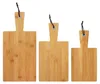 Pure Style Set: 3 x Bambus Schneidebrett Servierbrett mit Produktbild-Vorschau 1