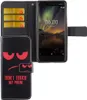 Handyhülle Tasche für Handy Nokia 6 2018 Dont Touch My Produktbild-Vorschau 1