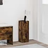 vidaXL Držiak slnečníka Dymový dub 20 x 20 x 55,5 cm Náhľad obrázku produktu 2