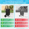 Izrielar 3in1 Einkaufstrolley 51L bis 50 kg klappbar Produktbild-Vorschau 8