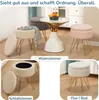 A collage of images showing different colors and placements of a storage ottoman. Náhled obrázku produktu