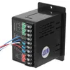 A black electronic controller with wiring terminals and a circular sticker. Náhľad obrázku produktu