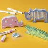 Animaux en bois Safari, 10 pièces, hauteur 3 - 14,5 cm, Voir les images du produit 6