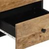 Nachttische 2 Stk. 40x33x46 cm Massivholz Mango 356890 Produktbild-Vorschau 8