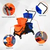 HOMCOM Chariot de ménage chariot de lavage professionnel Voir les images du produit 3