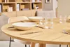 Miliboo - Design-Esstisch Esche D120 LIVIA Produktbild-Vorschau 2