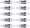 10 Pcs Check Valve 4mm PP Air Pump Aquarium 1 Way Water Voir les images du produit 3