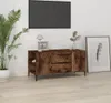 TV-Schrank Räuchereiche 102x44,5x50 cm Holzwerkstoff Produktbild-Vorschau 2
