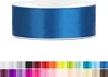 Satinband 25mm Blau - 25 Meter Rolle Geschenk- & Produktbild-Vorschau 1
