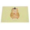 Mr. & Mrs. Panda Servierplatte Hamster Hut - Gelb Pastell - Produktbild-Vorschau 3