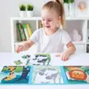 Magnetyczne Puzzle - Bajki - Książka 3 w 1 - Poziom 4 - Podgląd zdjęcia produktu 10