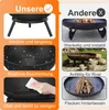 Comparison of two fire pits, highlighting features of one over the other. Produktbild-Vorschau