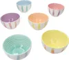 Set di 6 ciotole per cereali Beach Pastello Stripes Ø14cm Anteprima dell’immagine prodotto 1