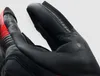 Rebelhorn Viper Motorrad Handschuhe, schwarz/grau/rot, M Produktbild-Vorschau 8