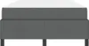 vidaXL Boxspringbett Dunkelgrau 120 x 200 cm Stoff Produktbild-Vorschau 6