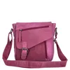 The Skandinavian Brand Damen Leder Schultertasche  Purple : Produktbild-Vorschau 4