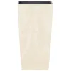NABBI Vaso da fiori in plastica DURS125E 12,5 cm - avorio Anteprima dell’immagine prodotto 1