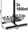 PETS COLLECTION Hundenäpfe + höhenverstellbarer Napfständer Produktbild-Vorschau 14