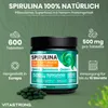 Vitastrong Spirulina 600 Tabletten | 500mg | 10 Monate Produktbild-Vorschau 2