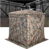 COSTWAY Tente de chasse unilatérale transparente à 270°, Voir les images du produit 1
